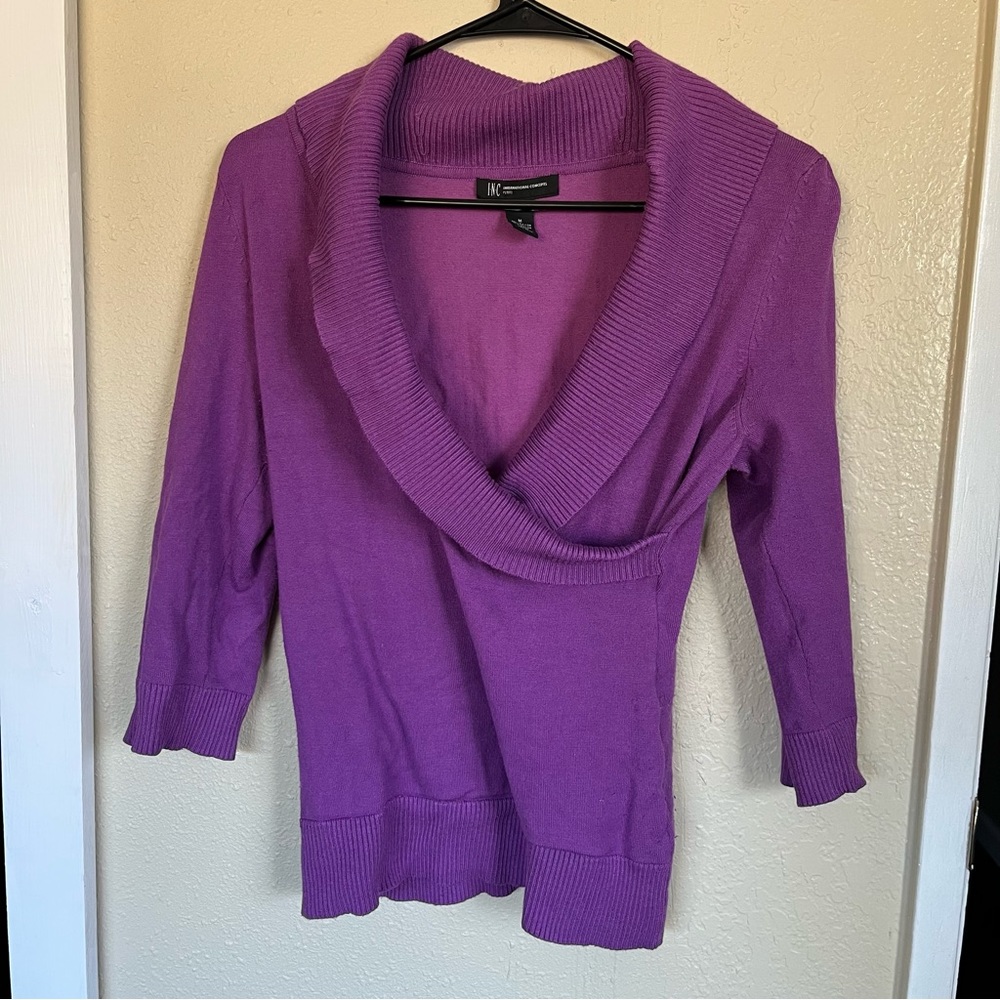 Purple sweater